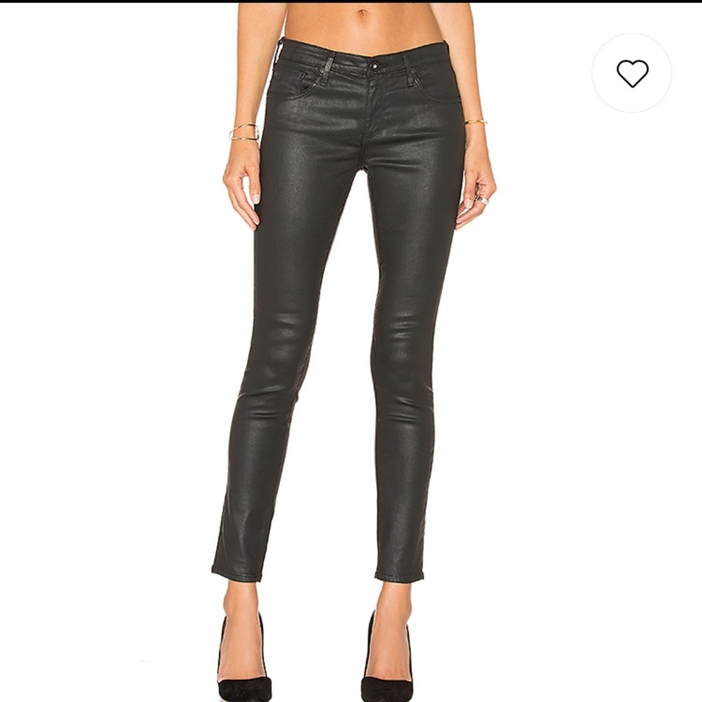 AG wax coated jeans